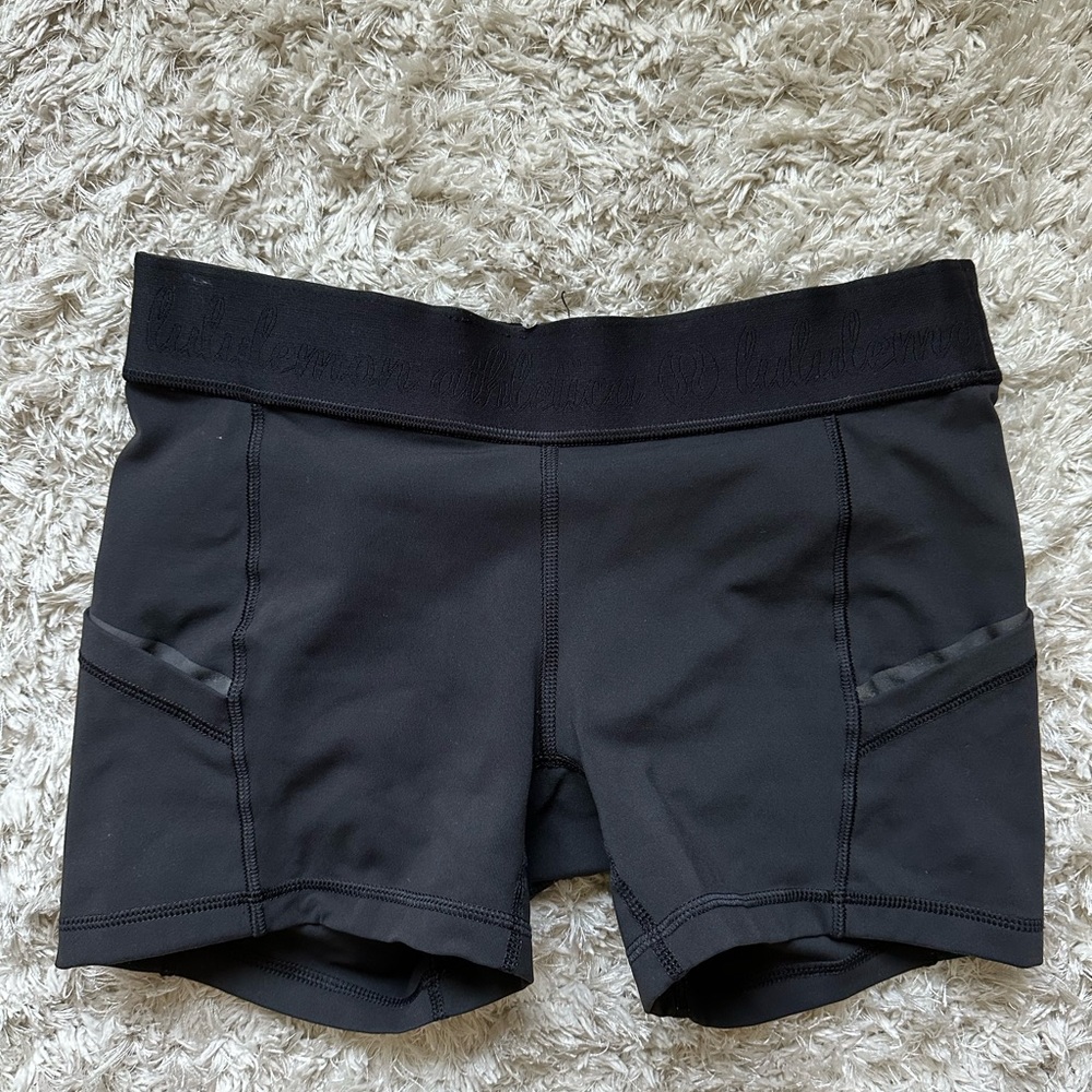 Lululemon black shorts